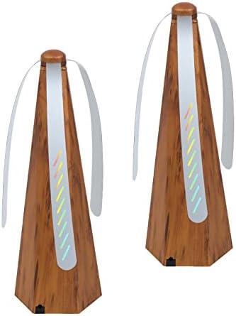 PIOPIAONIU 2 Pcs Table Fly Fans Wood Grain Fly Fan for Indoor and Outdoor Meal Fans for Picnic Restaurant Home PIOPIAONIU 2 Pcs Table Fly Fans Wood Grain Fly Fan for Indoor and Outdoor Meal Fans for Picnic Restaurant Home