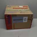 MARTY Rolling Storage Cart 7.9" W, 4-Tier Kitchen Cart with Wheels Handle, Slim Storage Cart Mobile Shelving Utility Carts for Bathroom Laundry Room Organization Narrow Places (All Black)