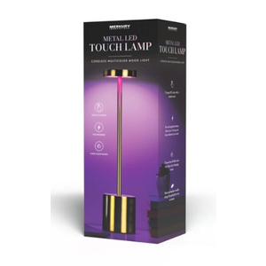 MERKURY Metal LED Touch Lamp Cordless Multicolor Mood Light