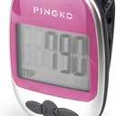 PINGKO Outdoor Multi-Function Portable Sport Pedometer Step/Distance/Calories/Counter (Pink)