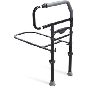 Sangohe Bed Rails for Elderly Adults Safety - Heavy Duty Bed Rail for Senior & People Falling Out of Bed - Bed Rail for Elderly, Height Adjustable, Fits Thick Mattress, Hold up to 300 Lbs, 504Q