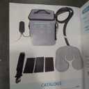 Cold Therapy Machine with Programmable Timer, Portable Ice Machine for Knee After Surgery, Knee Replacement Recovery System for Pain Relief w/Compression Pad for Shoulder, Hip and Ankle, Grey