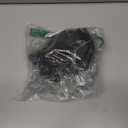 Dog Muzzle, Soft Breathable Dog Muzzles Suitable Dogs, Adjustable Basket Muzzles Prevents Chewing and Biting for Grooming Trimming Training (Black, L (44lb))