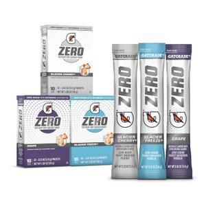Gatorade G Zero Sports Drink Mix Powder Packets, 3 Flavor Frost Variety Pack, Electrolyte Powder Drink Mix for Hydration, Zero Sugar, 30 Total Packets