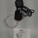 hygger Quiet Mini Small Aquarium Air Pump Betta Fish Tank Bubbler Oxygen Aeration Pump with Air Stone Tubing Suction Cup for 0.5-15 Gal Fish Bowl