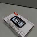 Timex Alarm Clock with Temperature Sensor and Large Display, Battery Operated for Bedroom Runs on 3 AAA Batteries (T108BC) (T108)