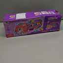 Car Toys for 2 3 4 5 6 7 Year Old Toddler Girl, Unicorn Toys Truck & Foldable Race Track W/Light & Sound, Friction Power Toy Cars W/ 9 Princess Cars, Birthday Gift for Kids Girls Age 4-6