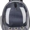 1pc Expandable Transparent Cat Backpack Outdoor Folding Breathable Pet Carrier for Travel Lightweight Durable Design Visibility for Pets to Enjoy Scenery