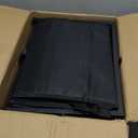 Extra Long Collapsible Wagon Cart, 480LBS Heavy Duty Utility Wagons with All-Terrain Wheels, Foldable Grocery Carts for Gardening, Shopping, Beach, Camping, Black (Ebony)