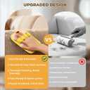 Pet Hair Removal Glovethe Magic Brush Electrostatic Pet Hair RemoverFurhero Gloves Mitt Dog Cat Grooming ToolFur Hero Reusable for Furniture Clothes Couch Cleaning 6PCS Box