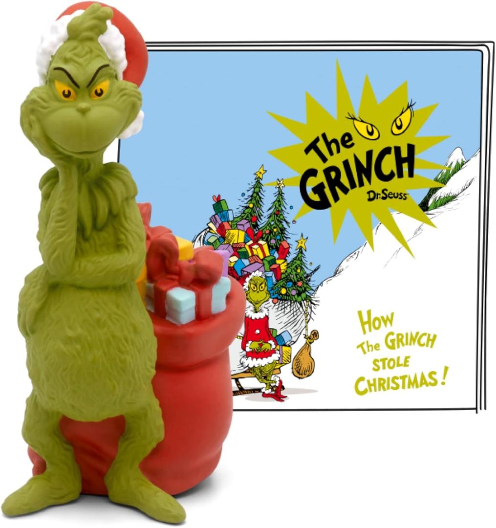 Tonies The Grinch Audio Toy Figurine from How The Grinch Stole Christmas by Dr. Seuss