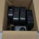 Exterminators Choice Mouse Bait Station Kit - Heavy-Duty Indoor & Outdoor Use - Bait Stations for Yard - Secure Key-Lock Design - Pack of 6, 1 Key, Black, 4.75in x 3.5in x 1.25in