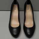 Trary Women's Heels for Women, Black Heels White Heels Brown Heels Nude Heels, Low Platform Heels, IN3.2 High Heel Closed Round Toe Pumps Dress Office Wedding Shoes for Women Size 9