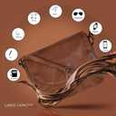 Genuine Leather Shoulder Crossbody Purse For Women with Adjustable Strap, Mobile Pocket & Outside & Inside Zipper