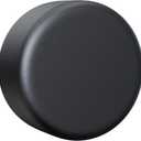 Moonet PVC Leather Spare Tire Wheel Cover for Car Truck SUV Camper Trailer Universal Fit RV JP FJ, R15 Black (for Overall Wheel Diameter 27-29 inch)