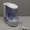 Vicks Warm Mist Humidifier FilterFree 1Gal Tank, Auto ShutOff, Night Light, VapoPad and VapoSteam Compatible (White)