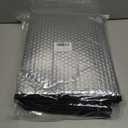 Attic Stairway Insulation Cover, Premium Energy Saving Attic Door Tent for Pull Down Stairs with Heavy-Duty Zipper, Fits 25" x 54" Opening, Easy Staple-On Install