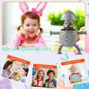 2 x Telescopic Suction Cup Easter Bunny Pop Tube Toy  Easter Egg Fillers Basket Stuffers Essentials Sensory Fidget Gifts Party Favors4pcs