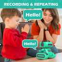 Robot Toys for Kids, Rechargeable Remote Control Toys for Boys 3-5, RC Robots with Auto-Demonstration, Recording, Repeat, Flexible Head & Arms, Dance Moves, Music, Gift Ideas for Birthday Xmas
