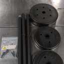 US Weight 55 lb. Barbell Weight Set