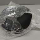 EI 150pcs Black Plastic Plates Frosted Plastic Plate,Premium Heavy Duty Black Plastic Plates,Black Disposable Plates with Plastic Silverware,10.25" Dinner Plates and 7.5" Dessert Plate New Year Party