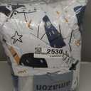 Space Universe Rocket Comforter Sets for Boys Girls Kids,Galaxy Alien Spaceship Planet,Duvet 3Pcs in Bedding Sets with 1 Comforter and 2 Pillowcases (Space Queen)