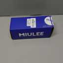 MIULEE Decorative Linen Euro Sham Pillow Covers 24x24 Aqua Green Boho Farmhouse Neutral Spring Couch Throw Pillows for Bed Pack of 2 Accent Modern Pillowcase Summer Sofa Livingroom Home Decor