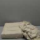 Hearth & Harbor Extra Deep Pocket Queen Sheets Sets - Fits Mattress 18-24 Inches Deep - Extra Deep Pocket Sheets - 6 Piece Queen Size - Camel