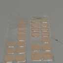 ohora Semi Cured Gel Nail Strips (N Basic Nails no.11) - Nude, Solid, Works with Any UV/LED Lamps, Salon-Quality, Long Lasting, Easy to Apply & Remove - Includes 2 Prep Pads, Nail File & Wooden Stick