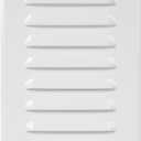 Repa Market 5.5" x 7.5" Inch (Outer Dimensions) White Air Vent Cover - Steel Steel Return Air Grilles - for Ceiling and Sidewall - HVAC - with Protection Screen (5.51'' x 7.48'' Inch)