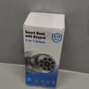 Fingerprint Door Lock, Smart Fingerprint Door Knob with Keypad, Biometric Door Lock with App Control, Auto Lock Door Lock with Code, Keyless Door Knob with Lock for Bedroom, Home,Office-Satin Nickel