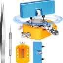 Watch Battery Replacement Tool Kit, Case Opener Set with Tweezers and Repair Tools