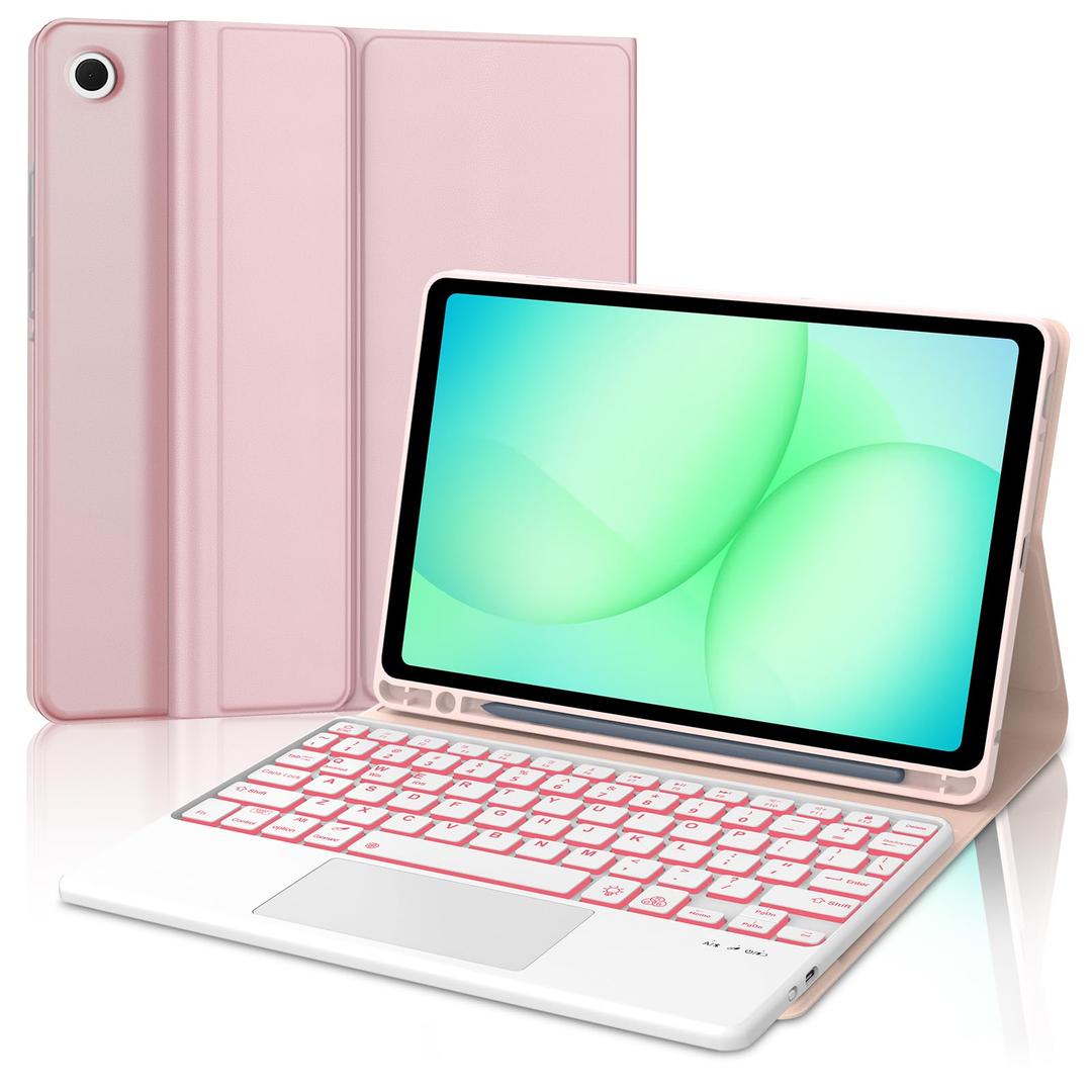 WINCHKING for Samsung Galaxy Tab A9 Plus/A11 Plus Case with Keyboard