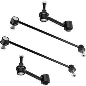 4Pcs Front & Rear Sway Bar Links Stabilizer End Link Suspension Kit Fit For Audi A3 Quattro TT Quattro, For Volkswagen Beetle CC Eos Golf GTI Jetta Passat R32 Rabbit Tiguan K80482 K80478