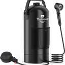 Portable Shower for Camping, 5 Gal/20L Solar Heating Camp Shower Bag with Foot Pump,Outdoor Shower with Portable Shower Head & Sprayer,Travel Gear for Beach,Overlanding,Pet Cleaning