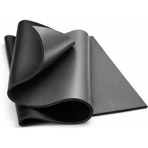 Mass Loaded Vinyl Soundproofing  Luxury Liner Pro by Second Skin Audio | 1lb MLV Sound Barrier with Closed Cell Foam for Floor, Ceiling & Automotive Noise Control 3/8" Sheet - 1 Sheet
