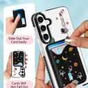 Toycamp for Samsung Galaxy S24 Case - Compatible with Magsafe Credit Card Holder Wallet Magnetic Cute Women Teen Girls Kawaii Girly Unique Man Boys Design Phone Cover ffor Galaxy S24