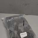 FREE SOLDIER Men's Tactical Long Sleeve Fleece Coat Weatherproof Full Zip Up Lightweight Fleece Jacket Sweatshirt (Large, Black)