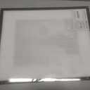 upsimples 16x20 Picture Frame, Display Pictures 11x14 with Mat or 16 x 20 Without, Wall Hanging Poster Frame, Black, 1 Pack