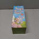 Easter Wooden Blocks Stacking Games, Bunny Egg Basket Theme Tumbling Tower and Balance Game for Adults, Kids, and Family Party, Stacking Board Toy with Storage Bag, Easter Party Activities Gifts