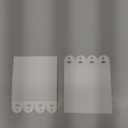 Command Indoor Medium Replacement Strips, 36 Strips, Damage-Free Wall Hanging, Re-Hang Medium Hooks for Home and Wall Decor, Holds up to 3 lb, White Adhesive