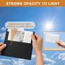 Black Blank Note Cards and Envelopes 5 x 7 Heavyweight Flat Cardstock and A7 Envelopes Printable Self Seal 20 Packs for Birthday, Wedding Invitations, Thank You Cards, Baby Shower