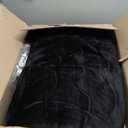 Bedsure Electric Blanket Queen Size  Dual Control Heated Blanket Queen, Fast Heating with 10 Time Settings & 10 Heat Settings, Warm Gift for Grandma (84x90 inches, Black)