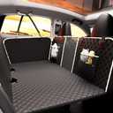 Chilino Back Seat Extender for Dogs - Large Space, Waterproof Dog Car Seat Cover for Back Seat with Hard Bottom Holds 420lbs