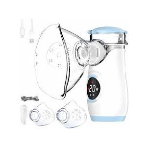 Misty Nebulizer, Portable Nebulizer with Intuitive LED Interface and Auto-Cleaning, Handheld Nebulizer for Adults Kids