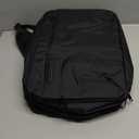 Barber Bag with 2 Pouches, Professional Hairstylist Travel Backpack with Adjustable Dividers, Hairdresser Hair Tools Bag with Insulated Pocket, Cosmetology Bags for Supplies, Water-resistant, Black