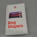 Pet Parents Washable Dog Diapers (3pack) + Extendrs of Durable Doggie Diapers, Premium Dog Diapers Female (Medium, Princess) 