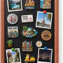 Magnetic Board for Wall,11.8" x 16.9",Fridge Magnet Board