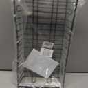 Metal Hat Racks for Wall, Upgraded Non-Slip Design Keeps Each Cap in Place, Baseball Cap Organizer Holds Up to 40 Caps, Wall Mounted Hat Organizer and Storage for Display and Holder, Black