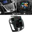 4+64G 9.7" Car Stereo for Ford Transit Connect 2014 2015 2016 2017 2018 w/WiFi GPS Bluetooth IPS Car Audio Receiver w/Carplay Android Auto Camera SWCRadio Receiver (for High/Base Trim)